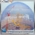 New design steel structure space frame dome truss